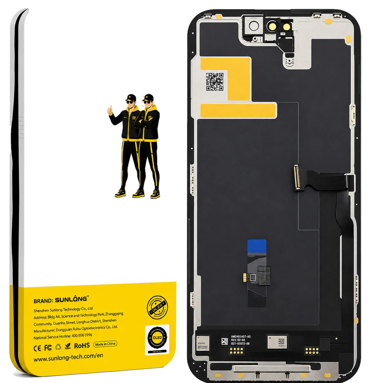 Pantalla iPhone 14 Pro Max JK IC Removible