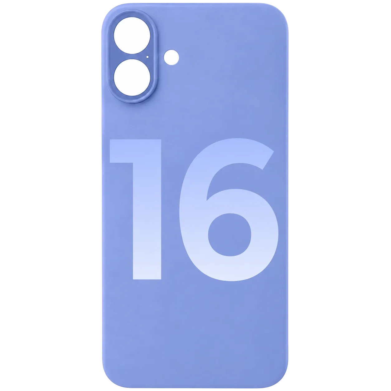 Tapa Trasera iPhone 16 Vidrio — Ultramar (Azul)