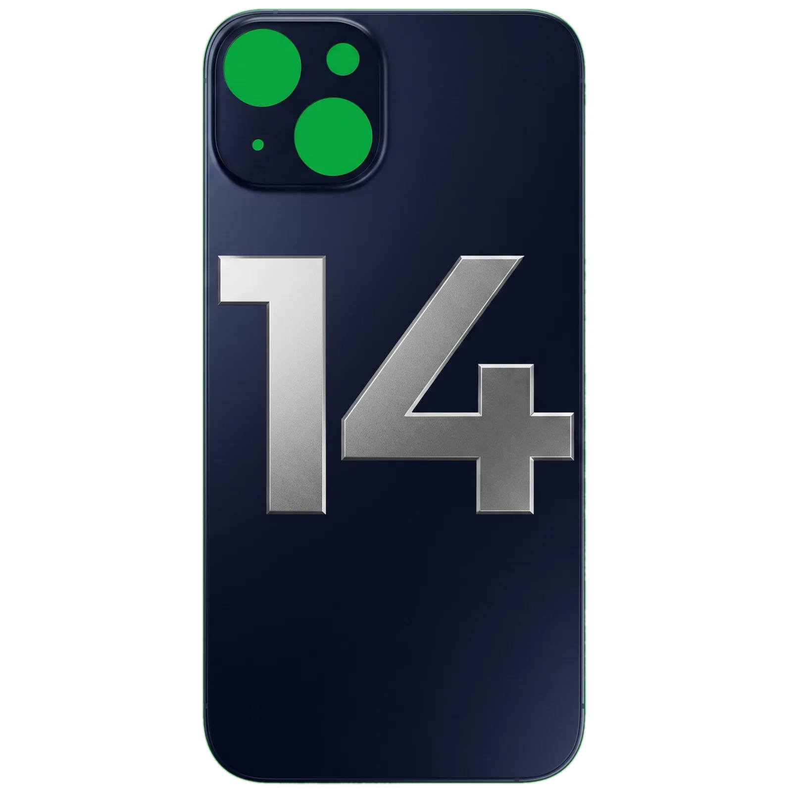 Tapa Trasera iPhone 14 Vidrio — Medianoche