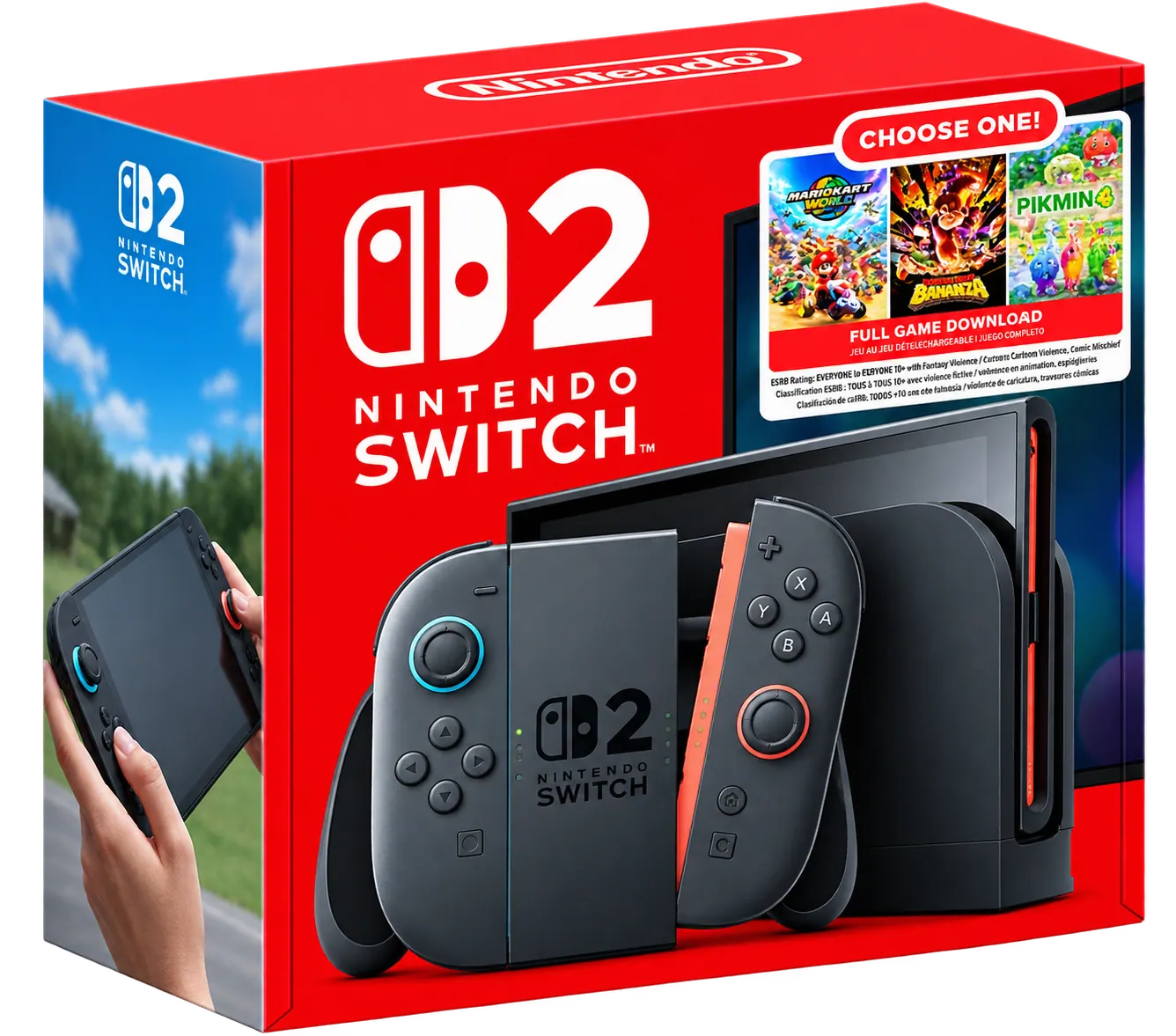 Nintendo Switch 2 Choose One