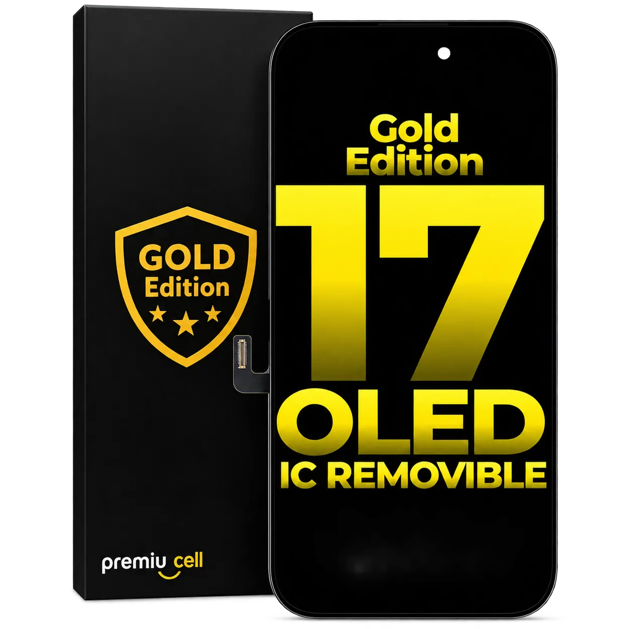 Pantalla iPhone 17 OLED GE IC Removible